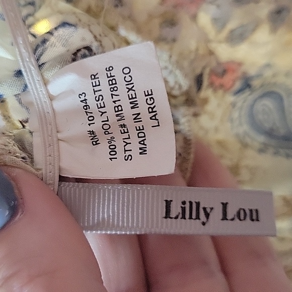 Lilly Lou boho top sheer - Picture 3 of 3